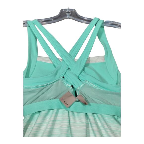 Athleta Stride Crunch And Punch Tank Top Mint Green Women's Size Small - Picture 11 of 15